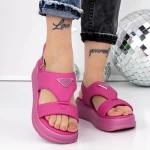 Ženski sandali s platformo 3HXS78 Roza | Mei