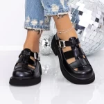 Pantofi Casual Dama 5635-1 BLACK | MEI