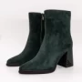 Ghete Dama din piele naturala K11382R DARK GREEN | ADVANCER