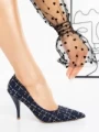 Pantofi Stiletto G1716 BLUE | GALLEVANI