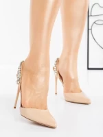 Pantofi Stiletto LD-1149 BEIGE | L.DAY