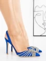 Pantofi Stiletto LD-1168 ROYAL BLUE | L.DAY