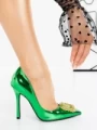 Pantofi Stiletto LD-1177 GREEN | L.DAY