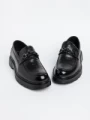 Mocasini Barbati din piele naturala 5NXE3 BLACK | MEI