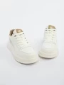 Pantofi Casual Barbati 2502-1 WHITE-BEIGE | MEI