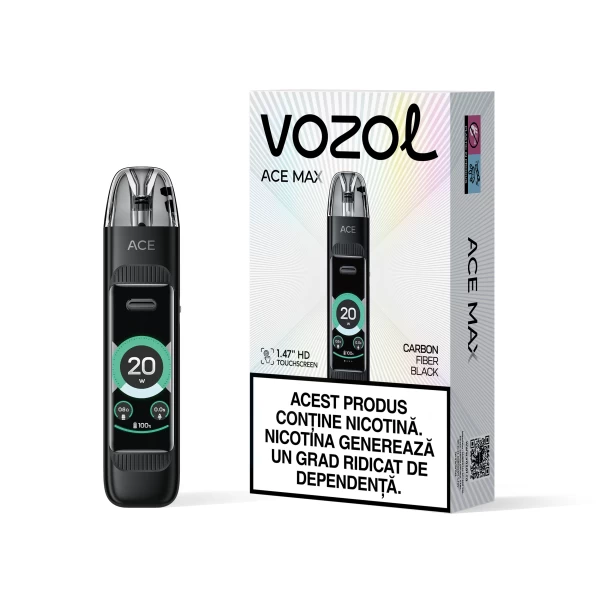 KIT ACE MAX Carbon Fiber Pod Black | VOZOL