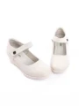 Pantofi cu Platforma 85-12 CREAM | ADVANCER