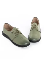 Pantofi Casual Dama din piele naturala 2816 GREEN | ADVANCER