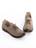 Pantofi Casual Dama din piele naturala 2071X APRICOT | ADVANCER