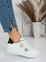 Sneakers Dama 975 WHITE-BLACK | FASHION