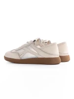 Pantofi Sport Dama din piele naturala 2051TW CREAM | ADVANCER