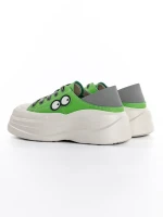 Pantofi Sport Dama cu Platforma KM2817 GREEN | ADVANCER