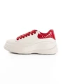 Pantofi Sport Dama cu Platforma KM2817-2 RED | ADVANCER