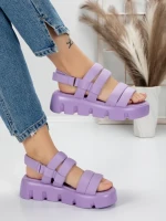 Sandale Dama cu Talpa Joasa 2HXS5 PURPLE | MEI