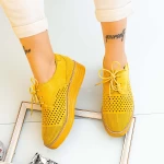 Ženski casual čevlji DS17 Rumena | Mei