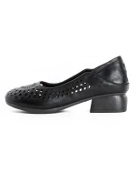 Pantofi cu Toc Gros 5889 BLACK | ADVANCER
