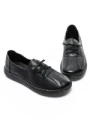 Pantofi Casual Dama din piele naturala 2810 BLACK | FORMAZIONE
