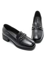 Pantofi Casual Dama din piele naturala 6290 BLACK | GALOP