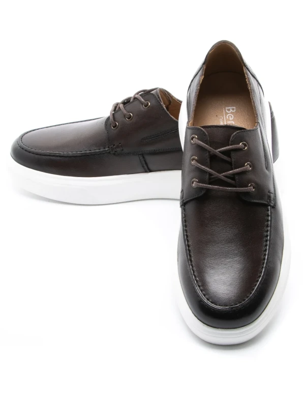 Pantofi Casual Barbati din piele naturala Z15881-5 COFFEE | BERLINER