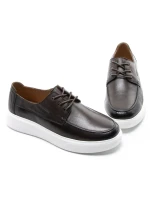 Pantofi Casual Barbati din piele naturala Z15881-5 COFFEE | BERLINER