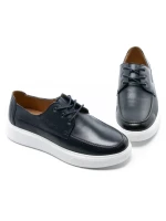 Pantofi Casual Barbati din piele naturala Z15881-5 BLUE | BERLINER