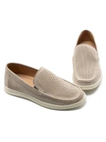 Mocasini Barbati din piele naturala F1909606-1 APRICOT | BERLINER