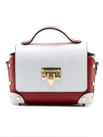 Genti Dama Din Piele Naturala GD32 WHITE-RED | FORSETI