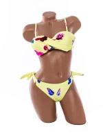 Costum de baie dama F333 GALBEN | MEINA
