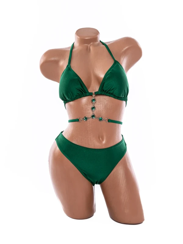 Costum de baie dama F116 VERDE | MEINA