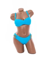 Costum de baie dama F661-2 ALBASTRU | MEINA