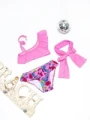 Costum de baie fete X26 ROZ | MEINA