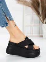 Papuci Dama cu Platforma 8325 BLACK | MEI