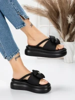 Papuci Dama cu Platforma 8570 BLACK | MEI
