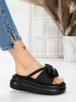 Papuci Dama cu Platforma 8570 BLACK | MEI