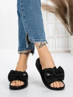 Papuci Dama cu Talpa Joasa 5XJ57 BLACK | MEI