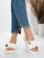 Papuci Dama cu Talpa Joasa 5WL21 WHITE | MEI