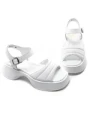 Sandale Dama din piele naturala K249-1 WHITE | FORMAZIONE