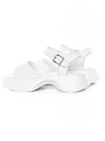 Sandale Dama din piele naturala K249-1 WHITE | FORMAZIONE