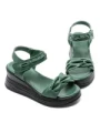 Sandale Dama din piele naturala 8702-1 GREEN | FORMAZIONE