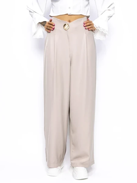 Pantaloni Dama P80170 BEJ | KIKIRIKI