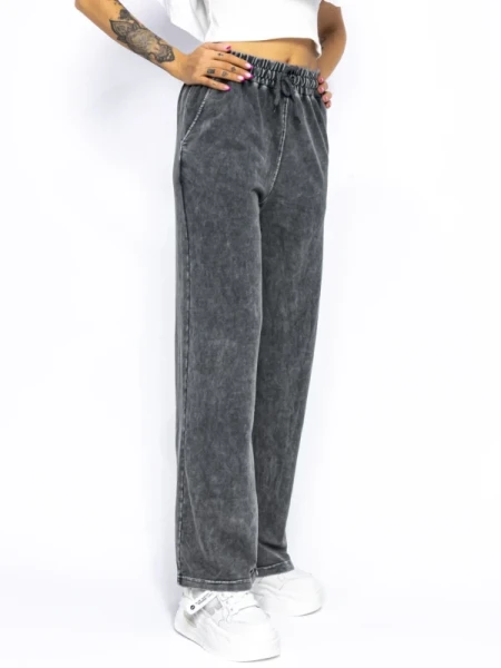 Pantaloni Dama KM7843 GRI | KIKIRIKI