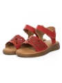 Sandale Dama din piele naturala 33177 RED | FORMAZIONE