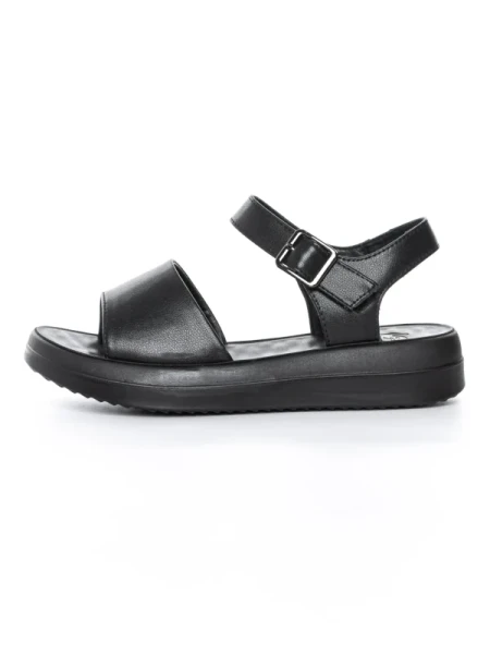 Sandale Dama din piele naturala 246611T BLACK | FORMAZIONE