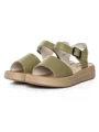 Sandale Dama din piele naturala 246611T GREEN | FORMAZIONE