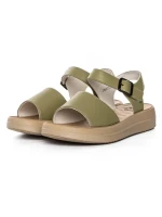 Sandale Dama din piele naturala 246611T GREEN | FORMAZIONE