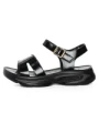 Sandale Dama din piele naturala 220722 BLACK | FORMAZIONE