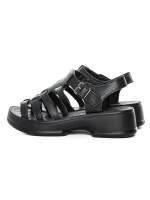 Sandale Dama din piele naturala 246609T BLACK | FORMAZIONE