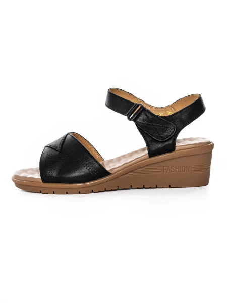 ženski sandali iz pravega usnja 22002S Črna | Formazione