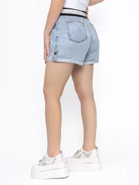 Blugi Scurti Dama TR655 ALBASTRU | KIKIRIKI