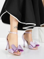 Sandale Dama cu Toc Subtire 5XKK16 PURPLE | MEI